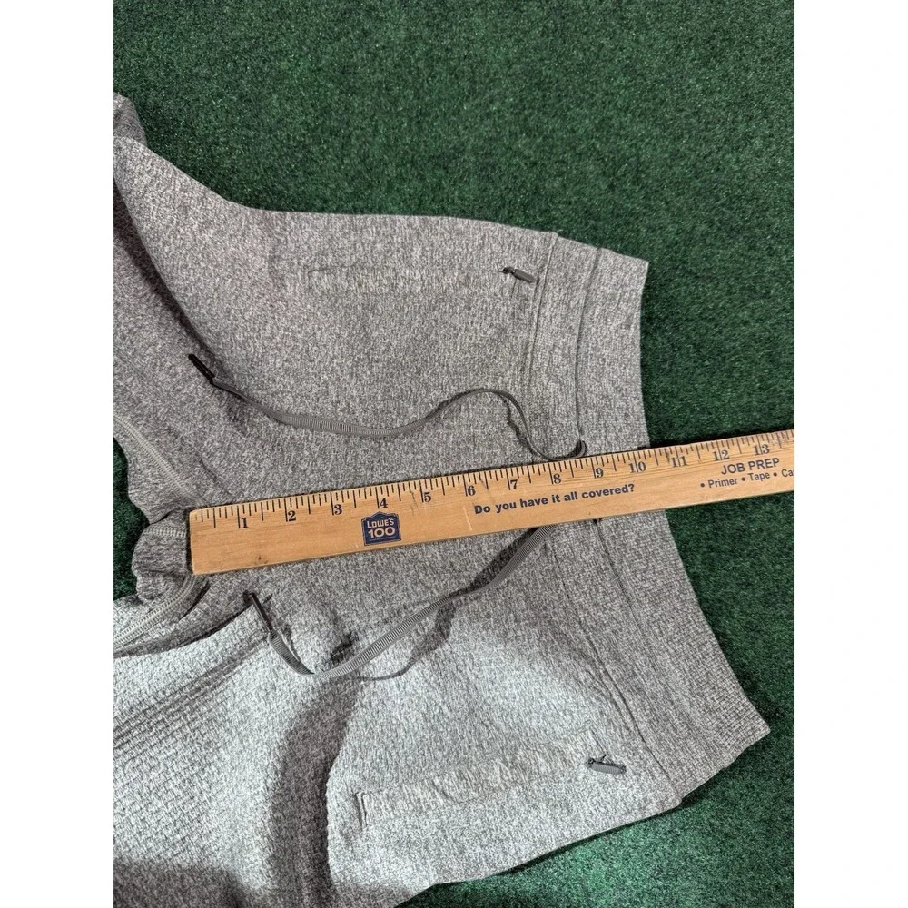 Lululemon Engineered Warmth Joggers Womens 2 Green Gray?‎ Merino Wool Knit Blend